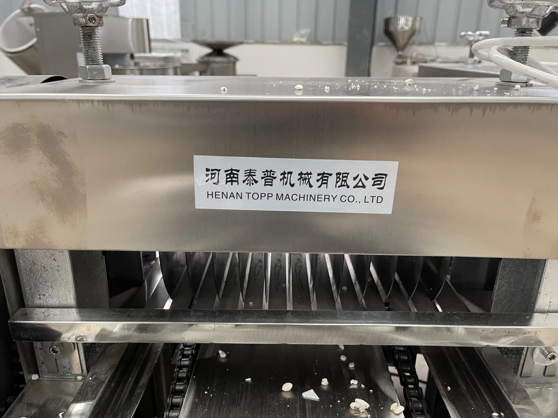 SS304 Peanut Brittle Cereal Bar Cube Food Cutting Machine