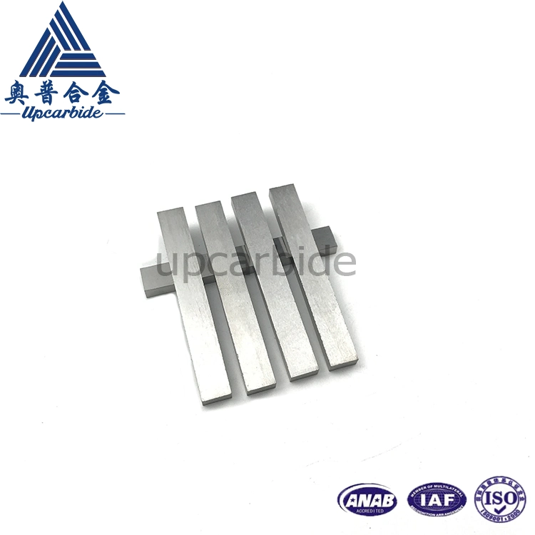 Zhuzhou Factory Pure W 99.95% 70*9.3*4.9mm 6 Side Polished Tungsten Bar