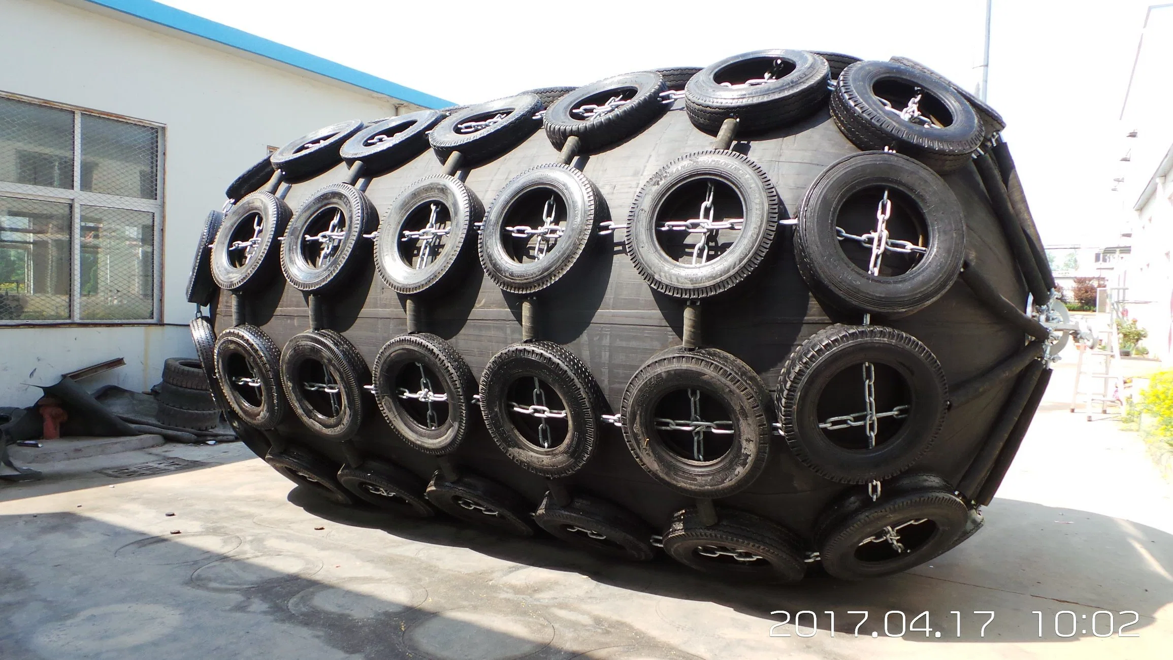 Marine Yokohama Rubber Fender of 2130 Kj Energy Absorption