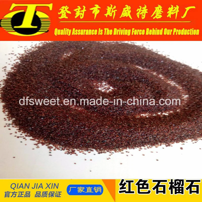 Garnet Sand 80 Mesh for Cutting with Pink Color