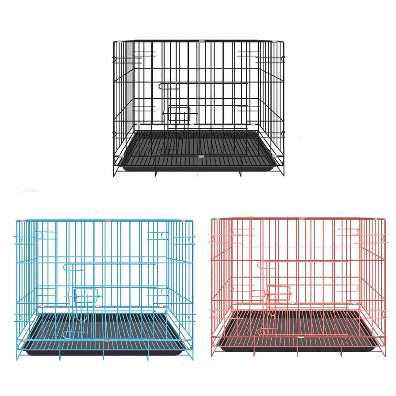 2022 años barato Heavy Duty Big Metal Mesh Dog Crate Grandes tubos de hierro Pet Dog Cages para la venta