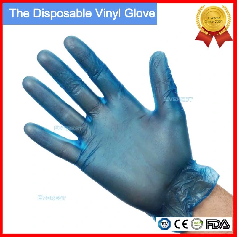 Caretouch Lite Clear Vinyl Powder Free Disposable Gloves