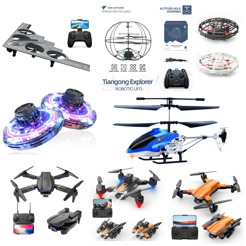 Los niños fingen jugar Cocina Plush Doll ANIME Figura Drone Cámara Beyblade RC coche pistola de juguete plástico cadena clave niños educativos Puzzle de bloques de Construcción Baby Toys