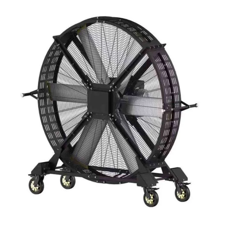 Gym Fitness Equipment Low Speed Big High Volume Ventilation Electric Mobile Fan