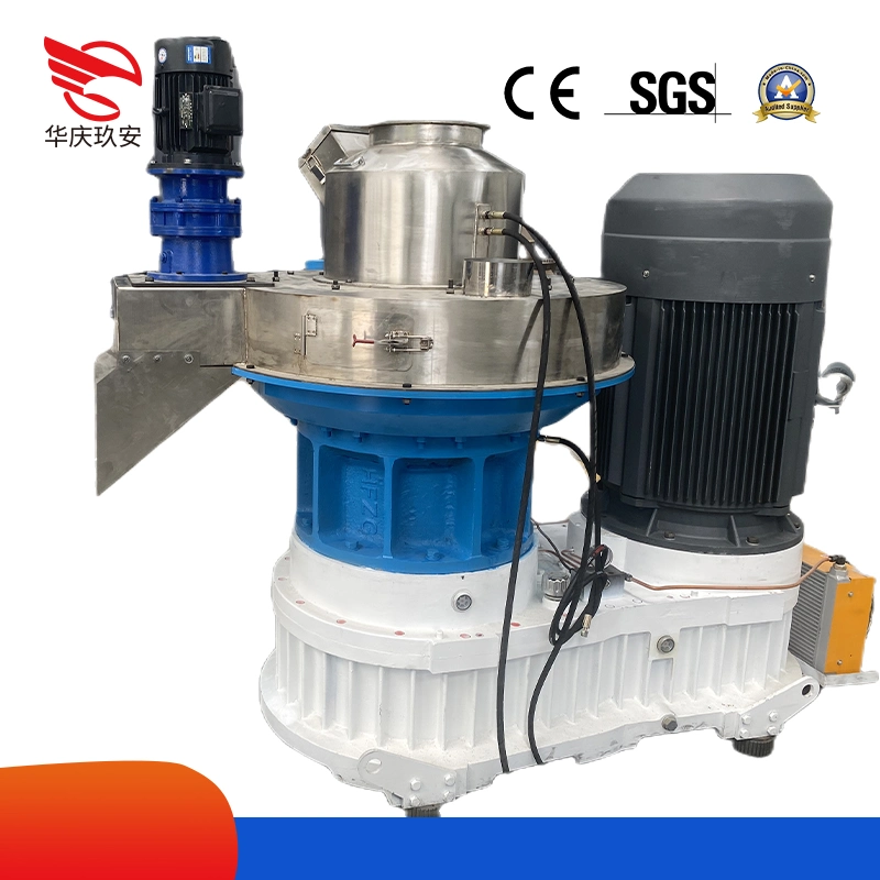 Wood Sawdust High Automation Remote Control Centrifugal Vertical Ring Die Pellet Mill Machine