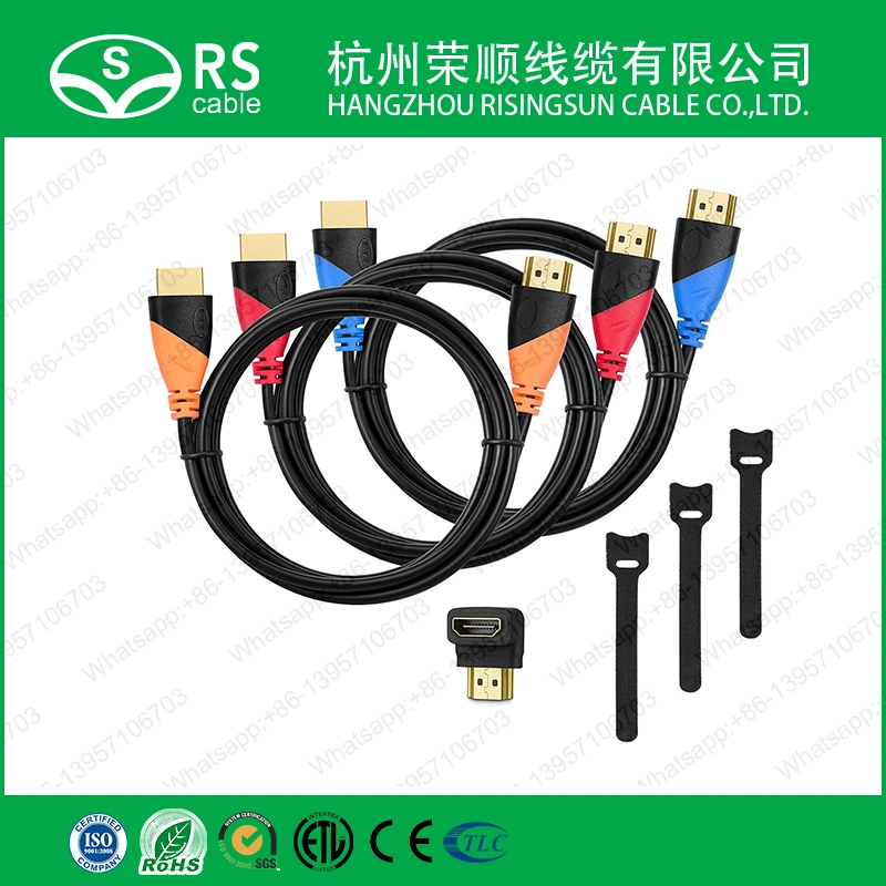 1080P 4K 2K HDMI Cable with Double Color