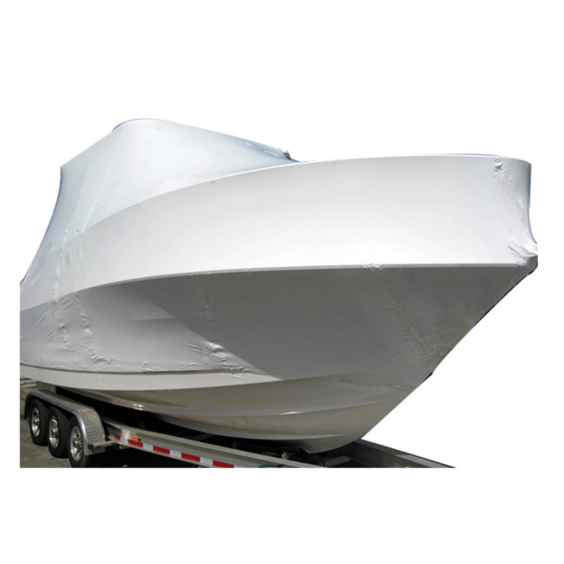 Rendimiento de alta calidad/alto costo Anti Rust Film Heat Boat &amp; Equipment Wrap Embalaje retráctil de protección UV de color blanco