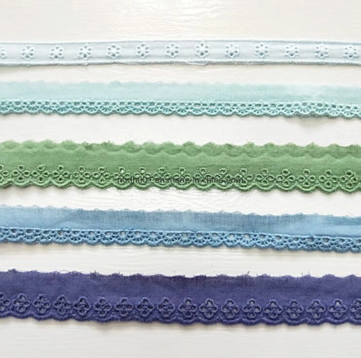 The Manufacturer Wholesale/Supplier Cotton Lace Strip Embroidery Lace