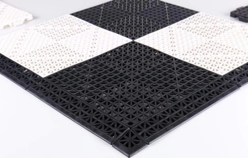 PVC Drains Mildew Proof and Protects Floor Mats