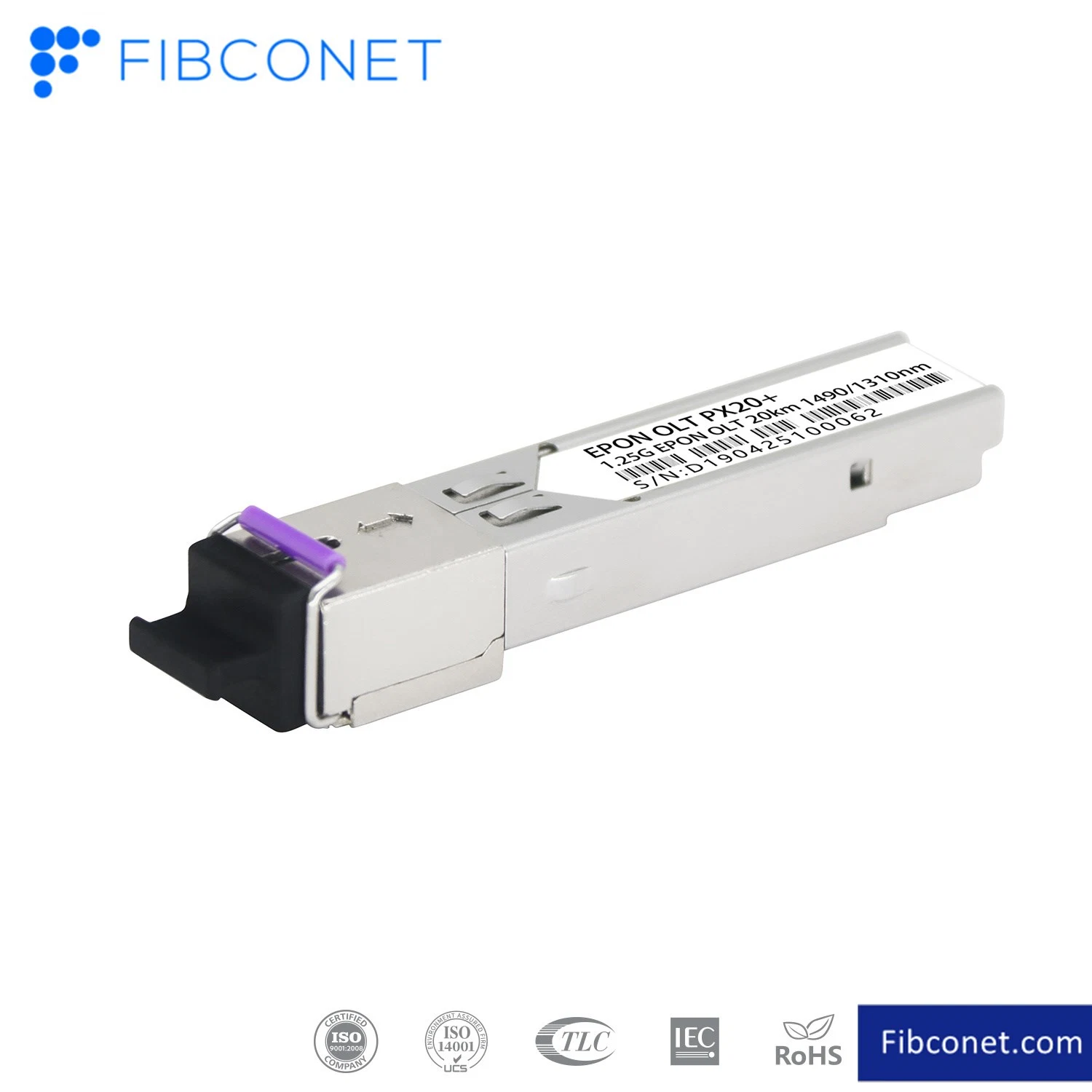 FTTH 1,25 gbps 10km 20km SM 1310nm émetteur-récepteur SFP