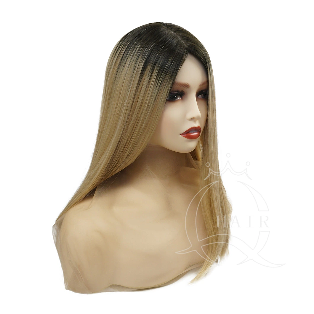 كوشر الشعر الأوروبي عالي الجودة الحرير توب مخصص كوشر اليهودي wigs/Human Hair Wigs/ Custom Wigs/ Kosher Wigs