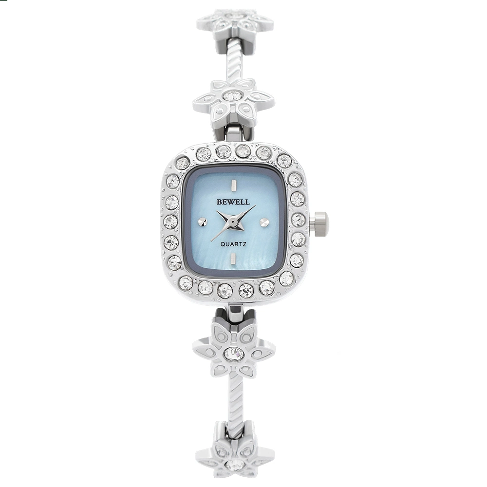 Vente directe en usine Nouvelle arrivée Luxury Diamond Alloy Watch avec Ensemble cadeau bracelet pour femme