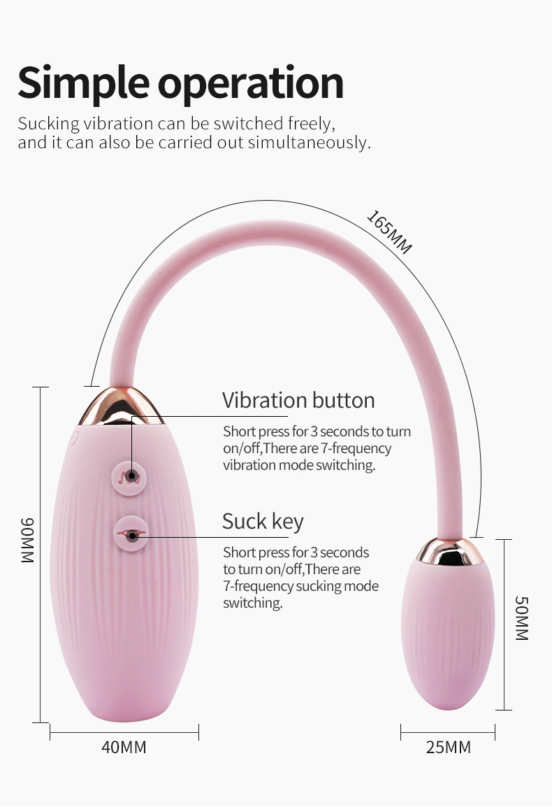 Los golpes de chuparle el Masaje Vibrador Huevo vibrador USB de carga de succión de la mujer Saltar huevos