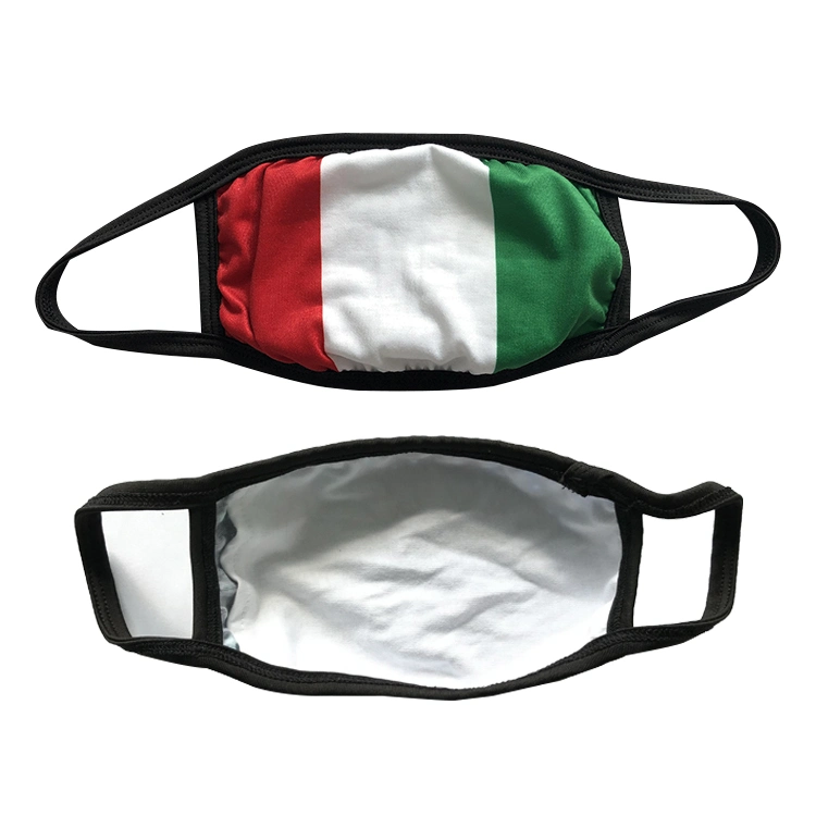 Face Shield Custom Pattern Dust Mask Pm2.5 Reusable Face Cover National Flag Pattern