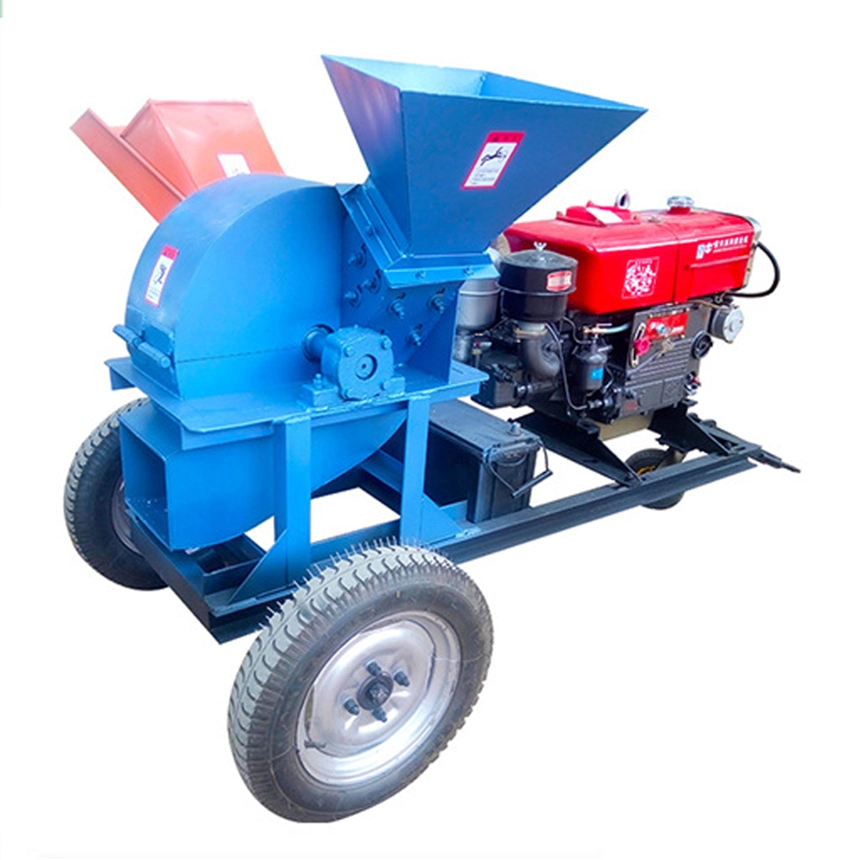 Wood Chopping Machine / Hydraulic Feeding Wood Chipper / Forestry Machine