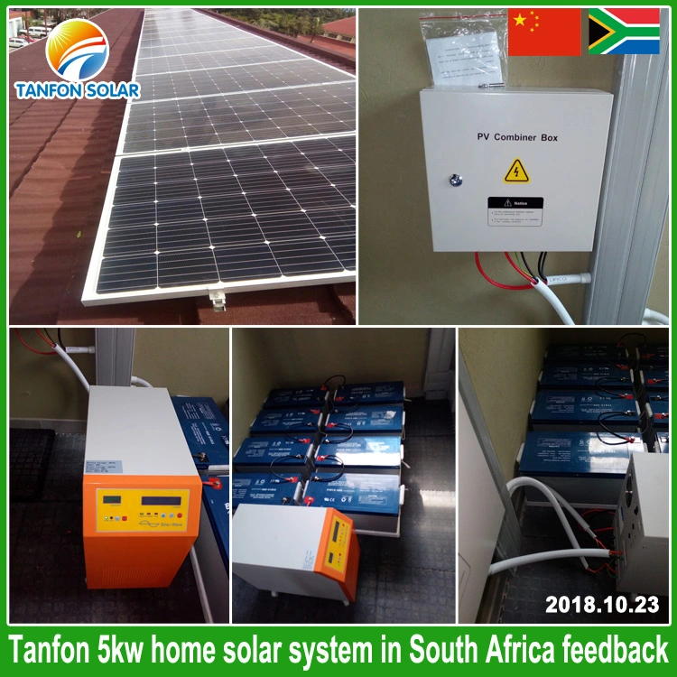 5kw off Grid Solar Power System PV Inverter 5kw Solar Kit System for Home