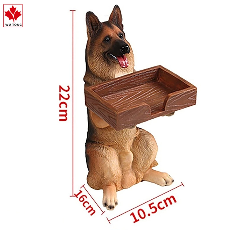 Animal Toys for Office Decoration Personalized Dog Business Card Holder