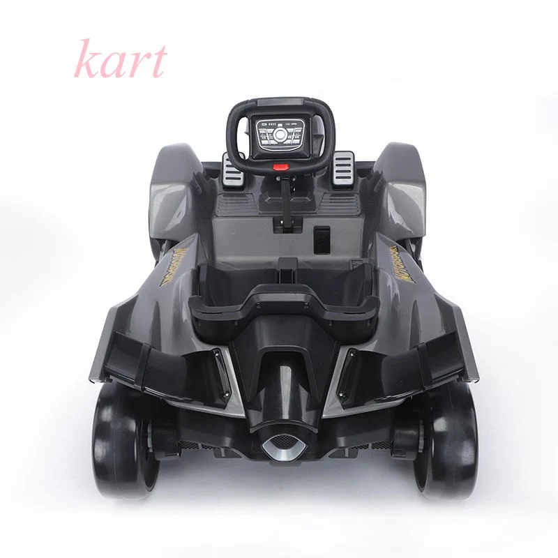 Kids 12V Electric for Toys Ride-on SUV with RC, Lights/Sounds, Aux, Black Children Car Driving