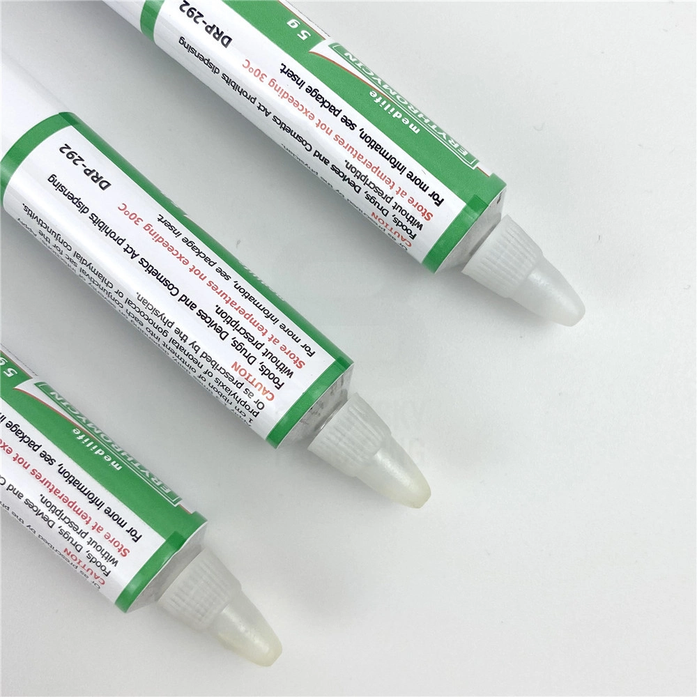 Crème pharmaceutique Pommade pour les yeux Médical Liniment Emballage Tubes souples en aluminium métallique pliables à pression.