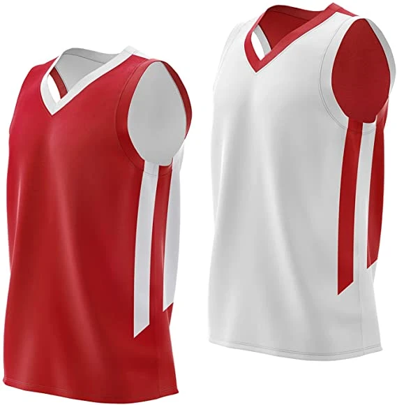 Customized Double-Sided Men's Net Loose Fashion Sports Basketball Jersey