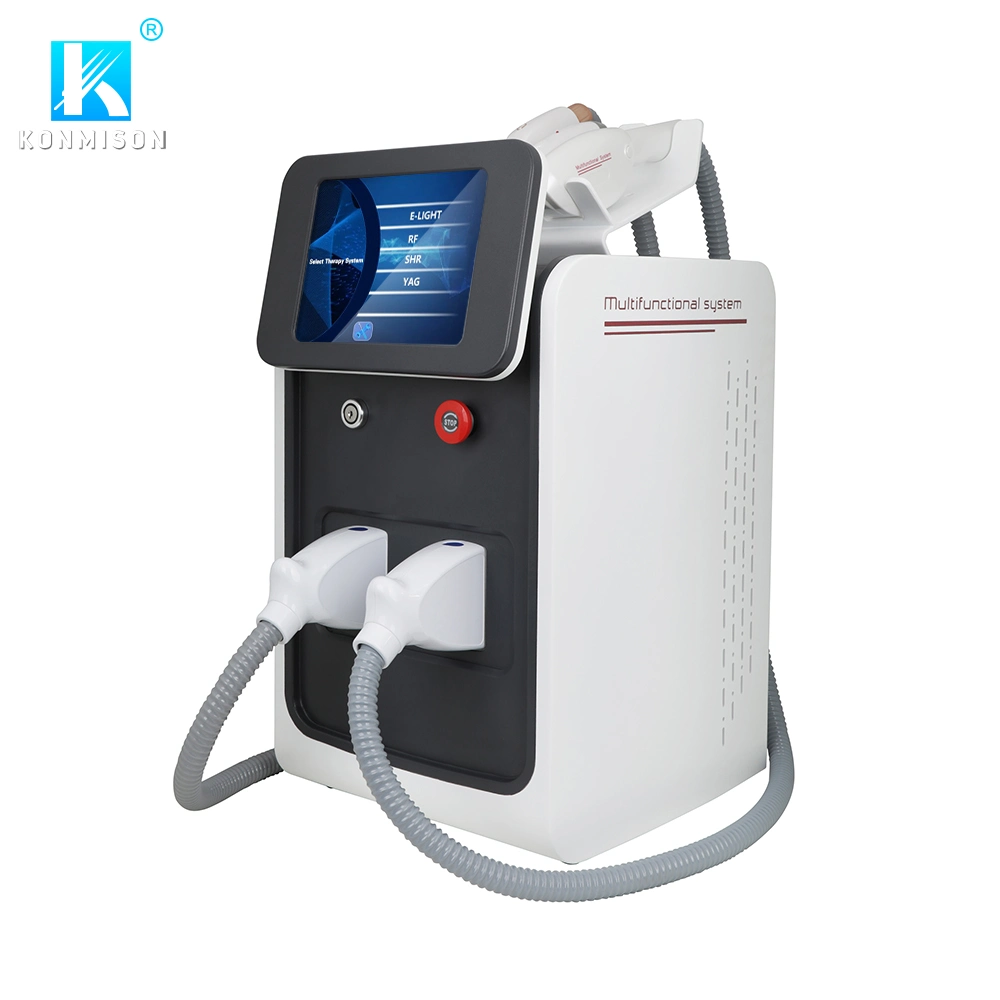 3 in 1 Hair Removal Machine Q Switched ND YAG Laser RF Device High quality/High cost performance  Laser Machine for Commercial