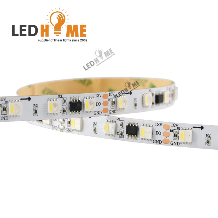 Decorative Light RGB Multi-Color Tape SMD5050 Flexible LED Strips 14.4W/M From China