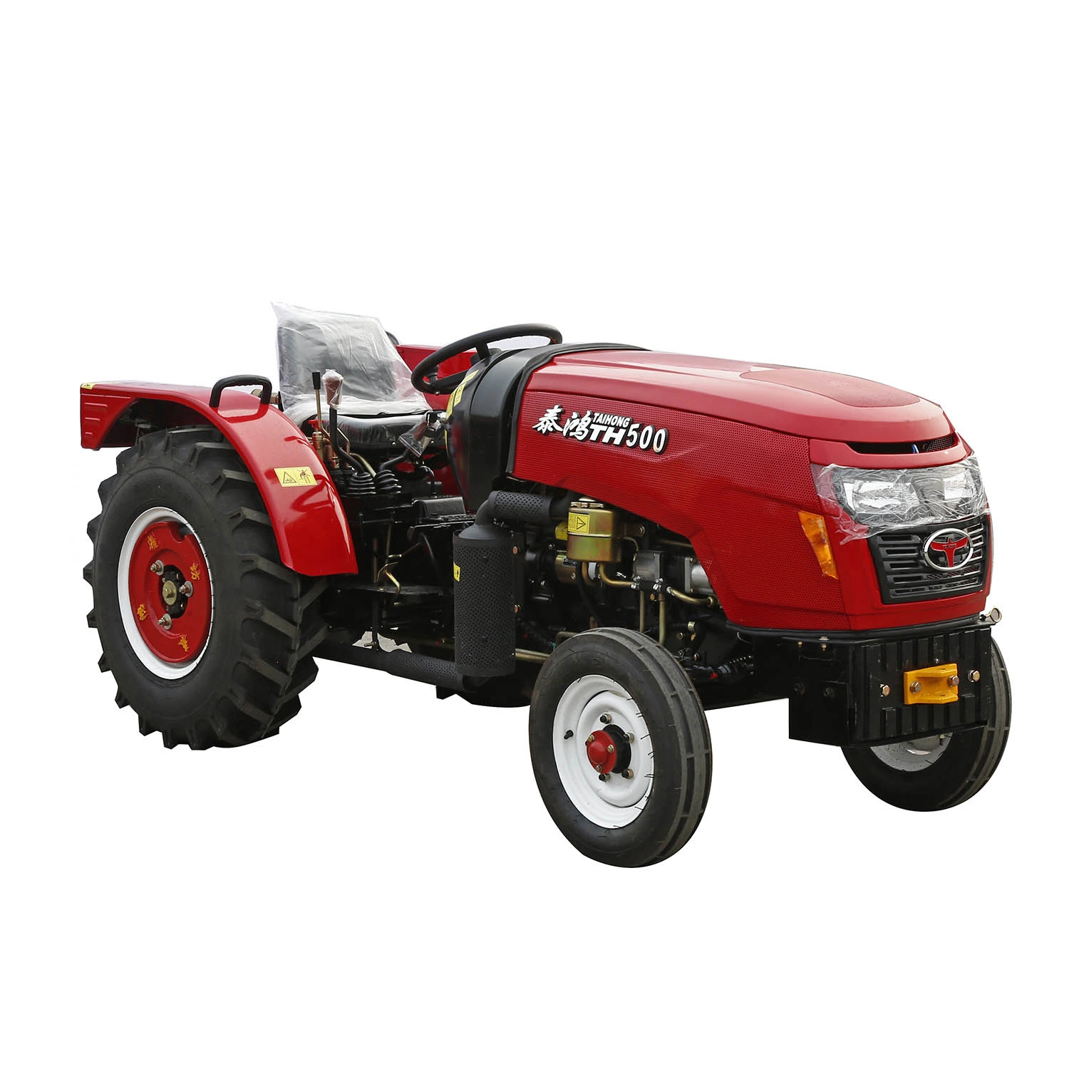 Tracteur agricole 50HP 4WD, tracteur agricole, tracteur de jardin avec CE, ISO