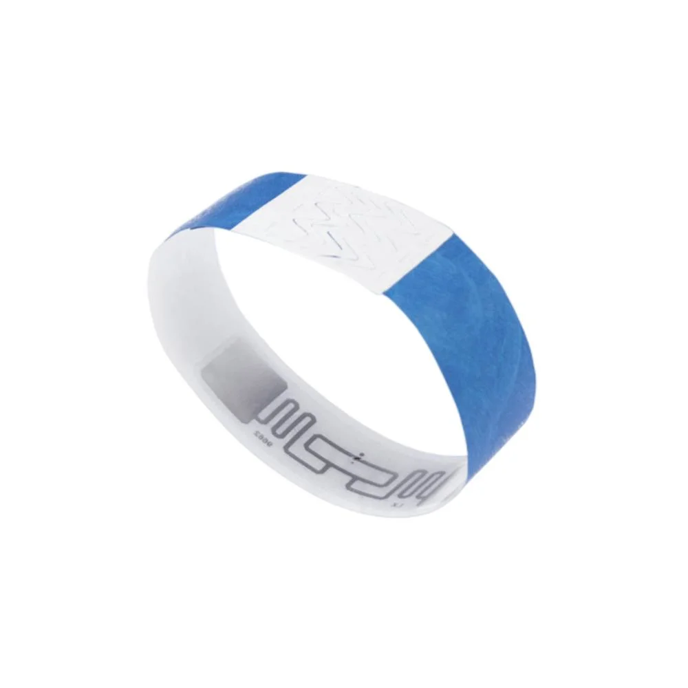 Passive Disposable NFC Programmable One Time Use Smart Wristband Bracelet