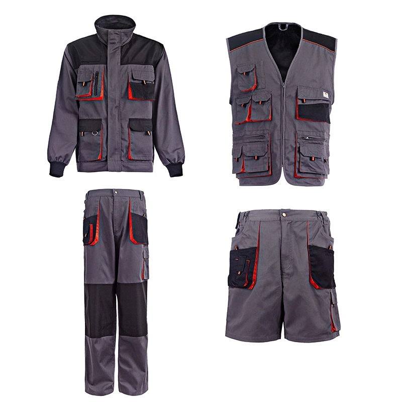Sports Gwell Multi Pocket Vêtements De Travail Vêtements de travail de construction uniforme