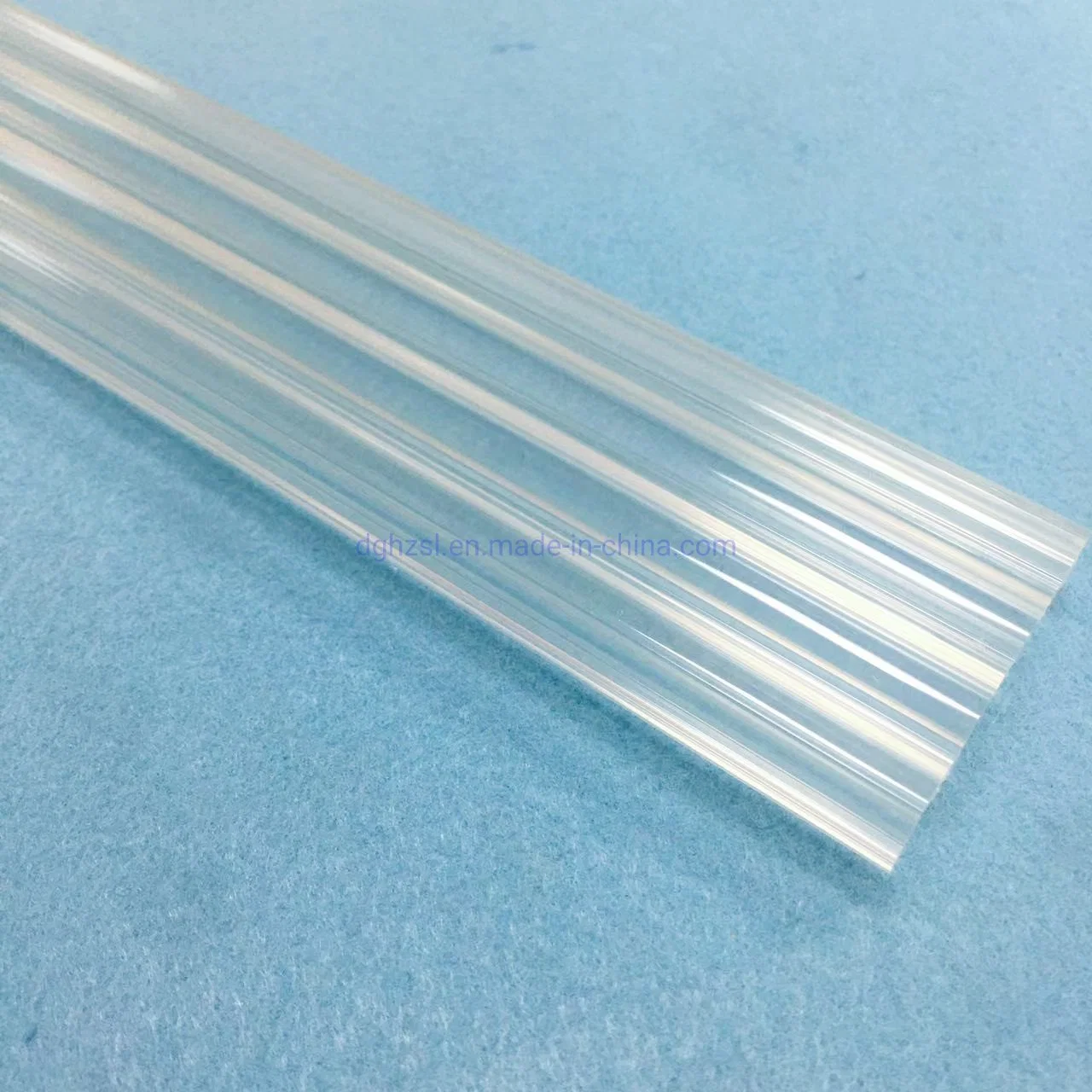 Factory Extrusion PC Plastic Profiles, Plastic Profiles Polycarbonate Cover for LED Lighting