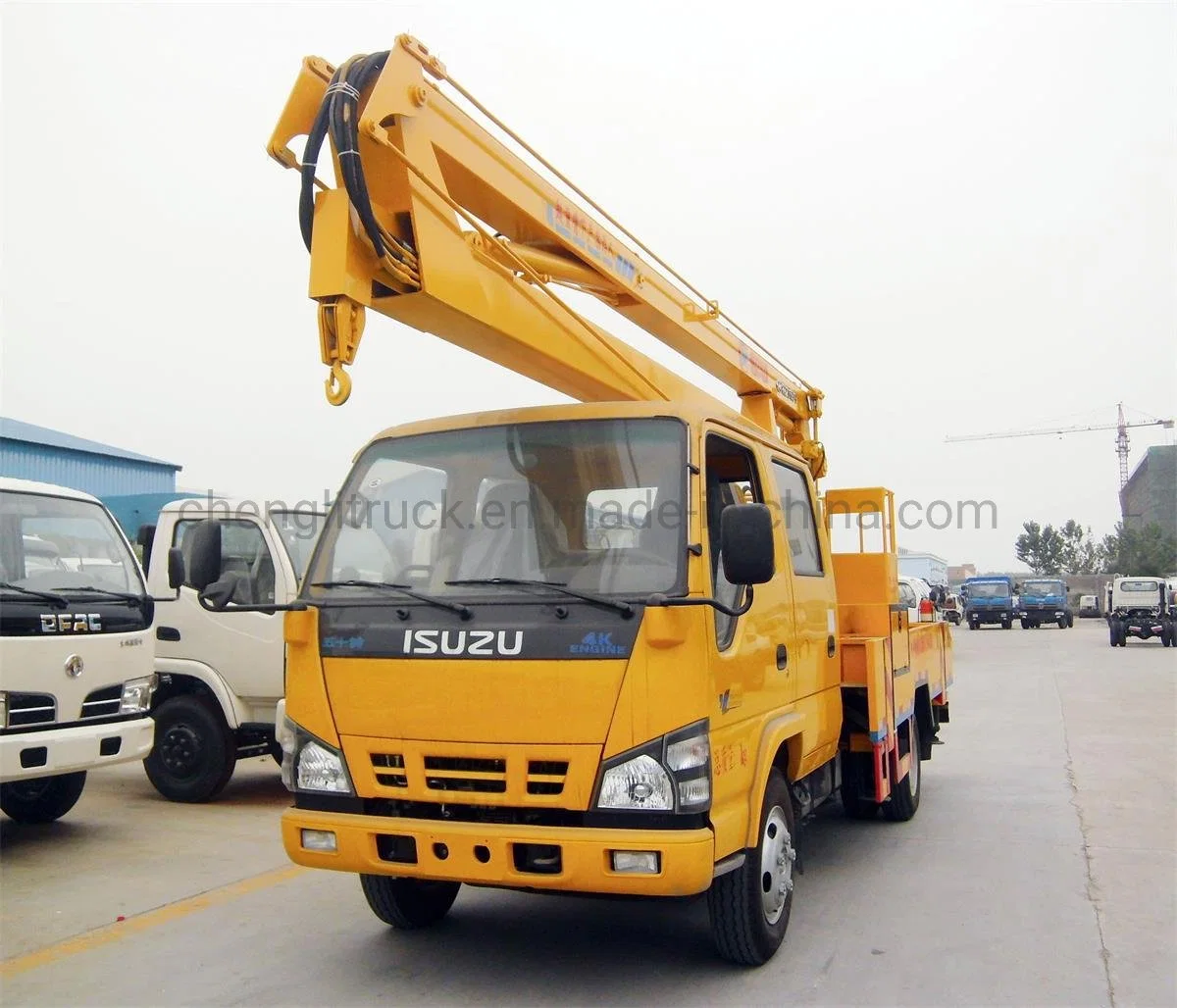 Isuzu 4*2 14-18m High up Altitude Operation Folding Aerial Working Platform Truck