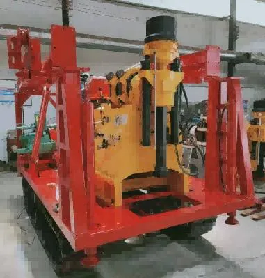 Xy-2b Hydraulic Water Well Drill DTH Portable Underground Borehole Drilling