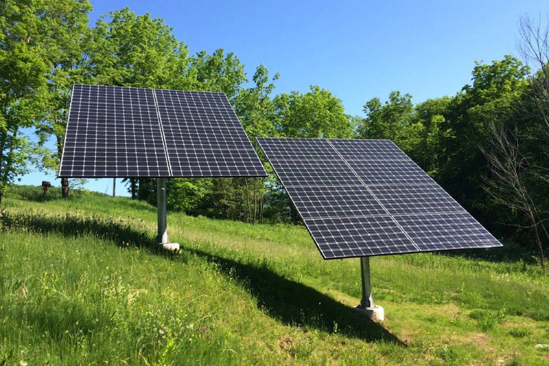 Soporte de seguimiento solar de detección automática 5kw Dual Axis Solar Tracker Sistema