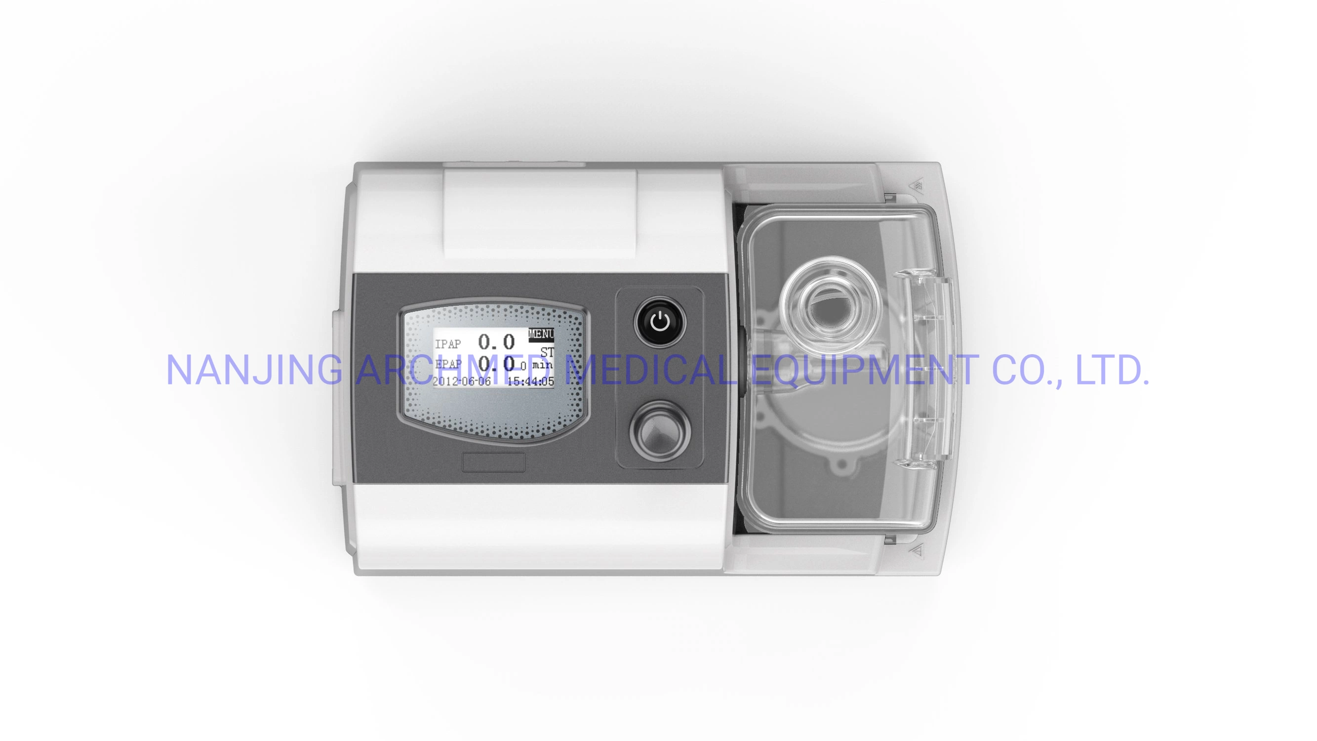 Medical Equipment Portable Auto CPAP Breathing Ventilator for Sleep Apnea Treatment with 128*64 LCD Screen