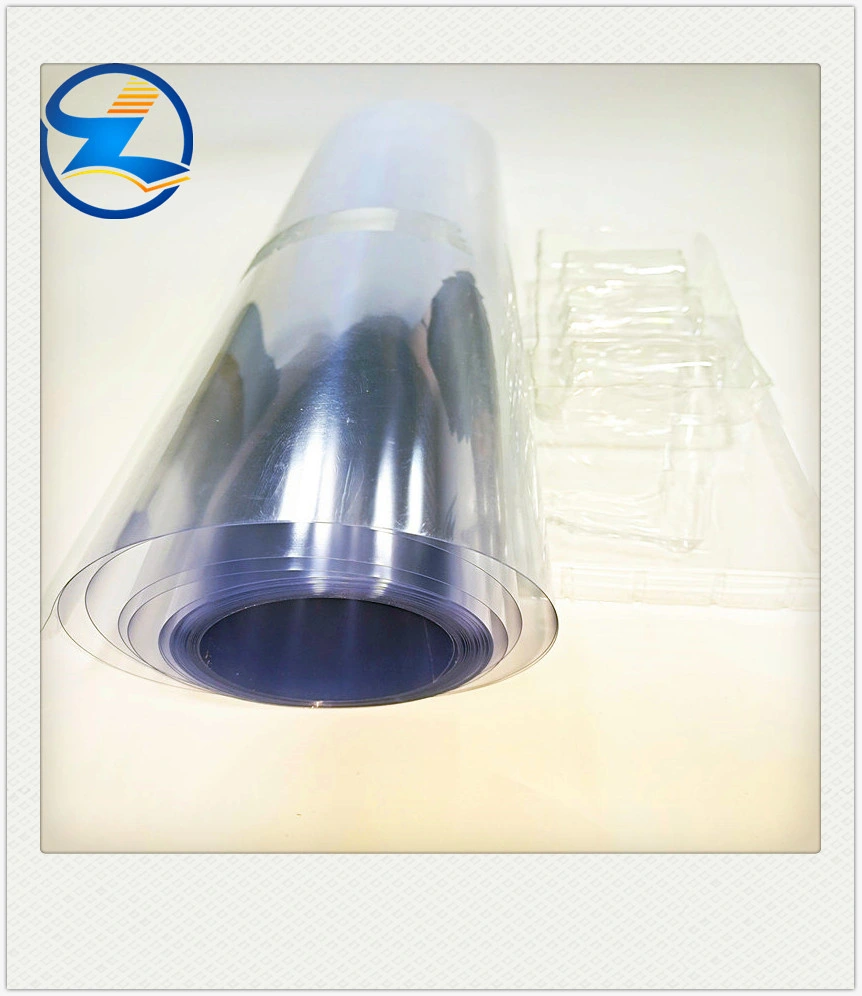 Los alimentos de calidad alimentaria de la bandeja de plástico transparente de PVC film para embalaje blister