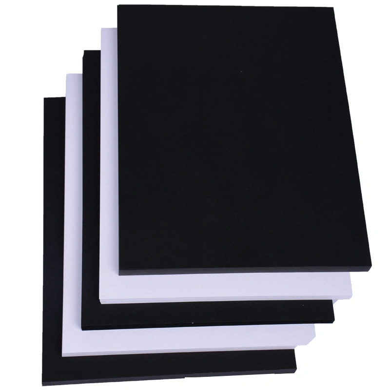 230GSM 4K 380X530 mm (15X20,9 pulgadas) Cartulina de colores multifunción cartulina papel de color para copia artesanal Papel de impresión 50 hojas/bolsa-Negro