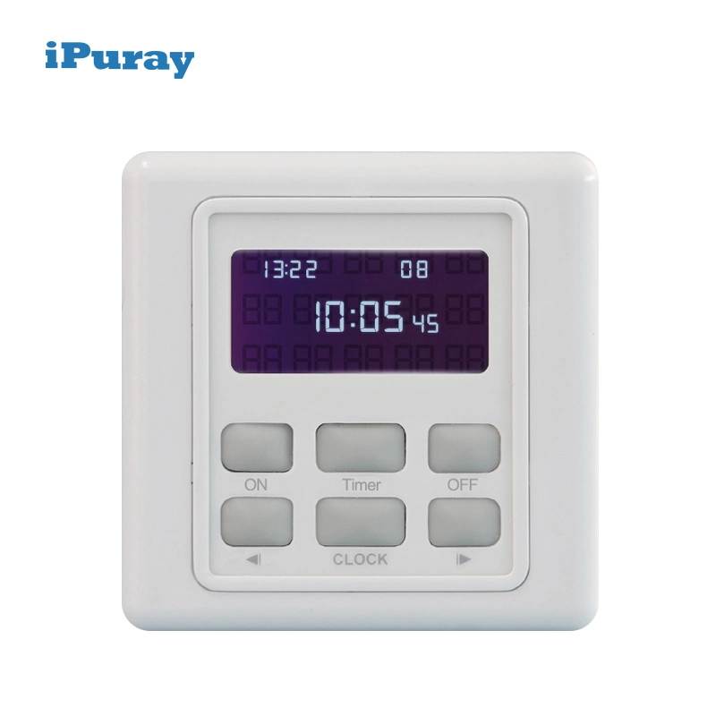 Seven-Days Multi-Stage Timer Switch, Accurate to The Second, Key Pad