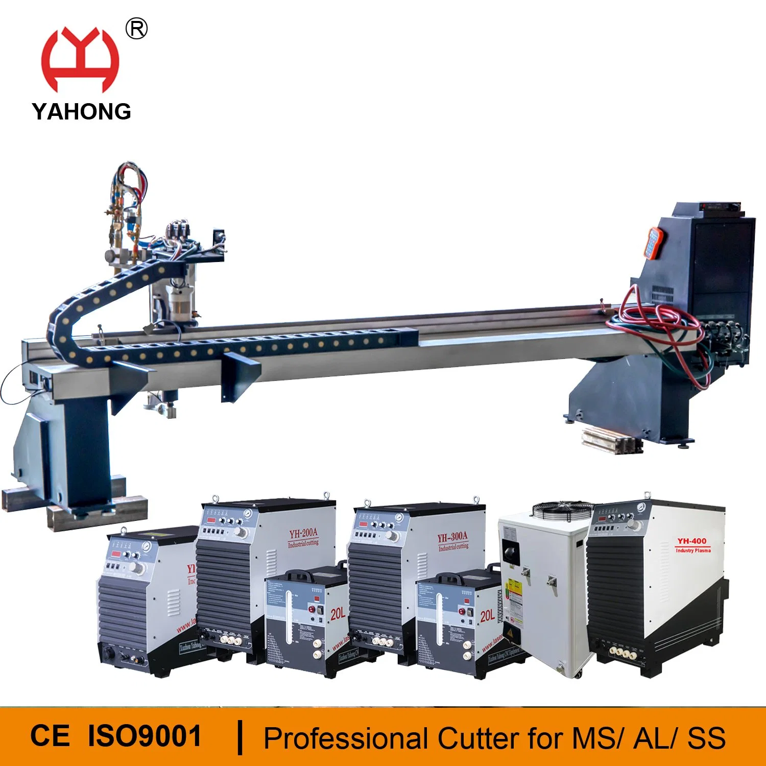 Medium Gantry CNC Oxygen Fuel Plasma Cutting Machine for Ms Ss Al with Good Service