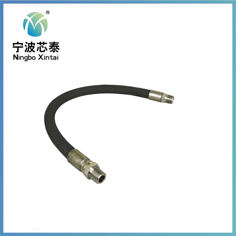 China OEM ODM vapor hidráulicas cable trenzado manguera de aceite de alta presión del conjunto de mangueras hidráulicas de la manguera de caucho general