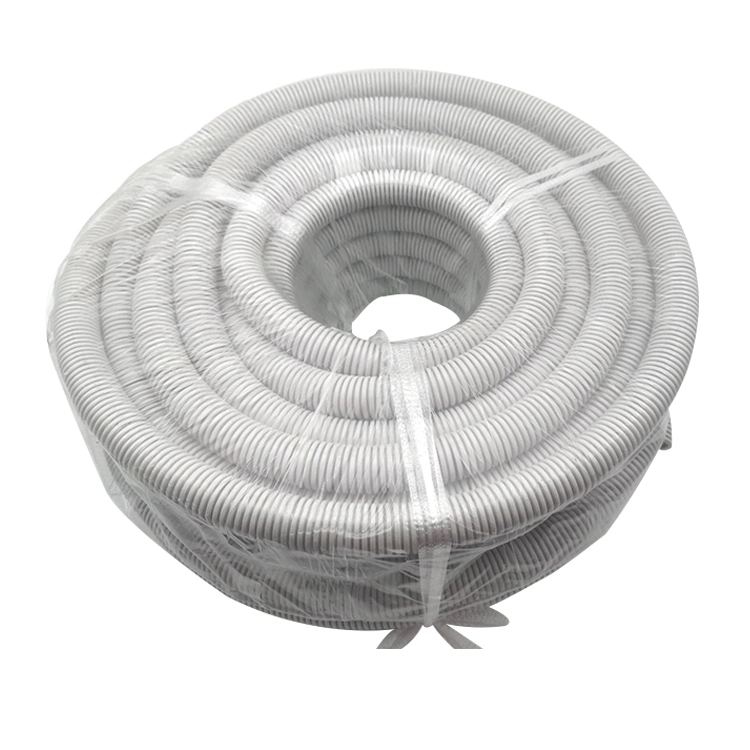 Étanche Electrique flexible conduit PVC ondulé tuyau plastique 20 mm ondulé Conduit pour utilisation intensive orange 20 mm