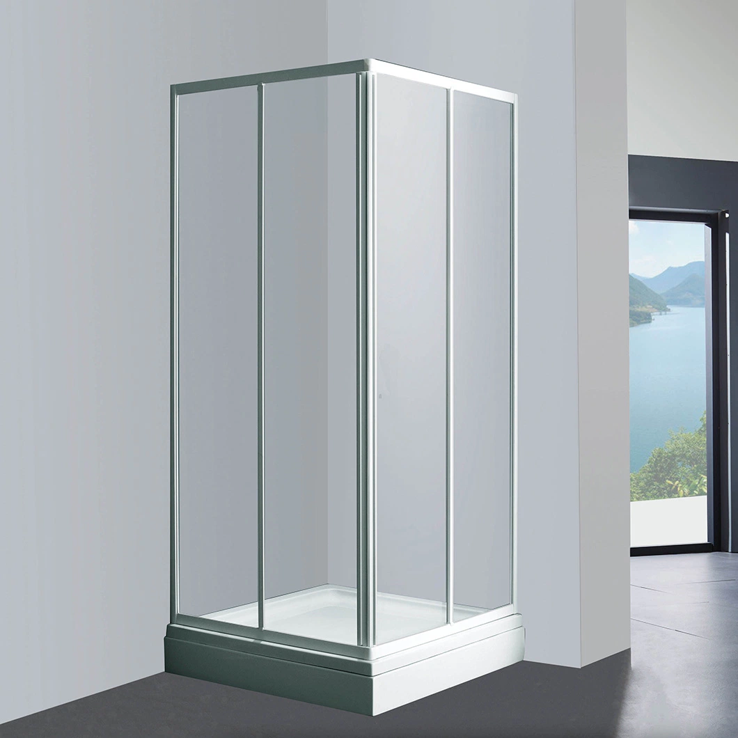 Ducha de pie de lujo Qian Yan Frameless Glass China al material Proveedores de cabinas muestra disponible Save Space Ducha de vapor de aluminio de gama alta