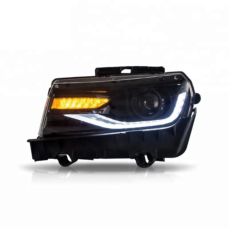 Conjunto de faros LED estilo dinámico Sixth-Generation Chevy Camaro Gen-6 2014-2015