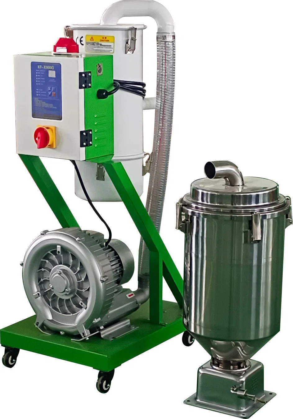 Industrial Vacuum Suction Loading Machine Plastic Hopper Loader