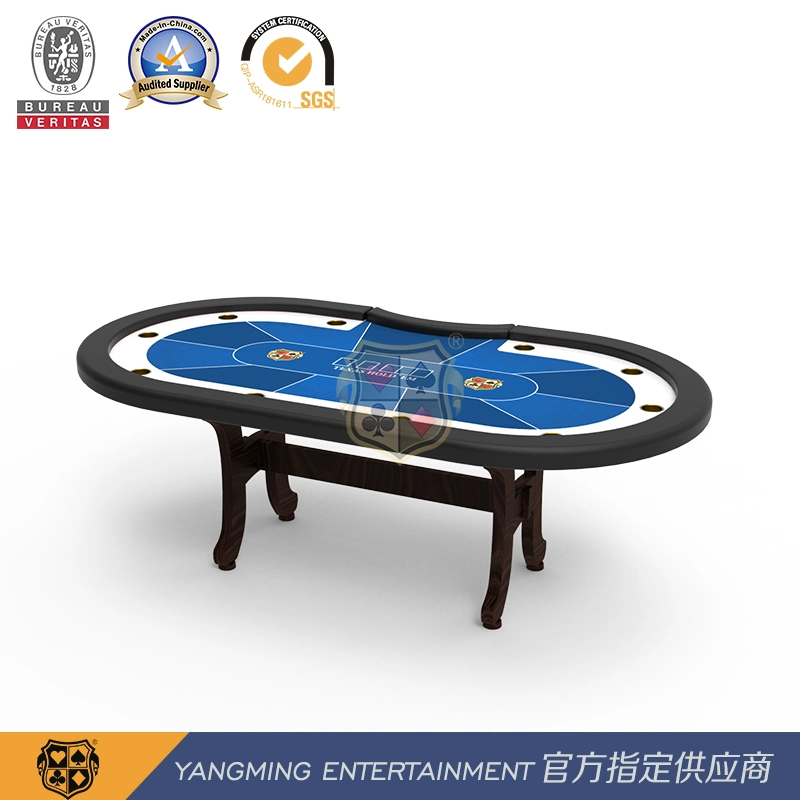 Deluxe Poker Club Customized Texas Casino Game Table