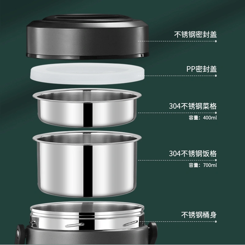 Pot Insulation Stainless Steel Insulation Pot Insulated Food Pot Thermo Lunch Pot Thermal Pot Heat Preservation Pot Hot Pots to Keep Food Warm Wholesale/Supplier Price