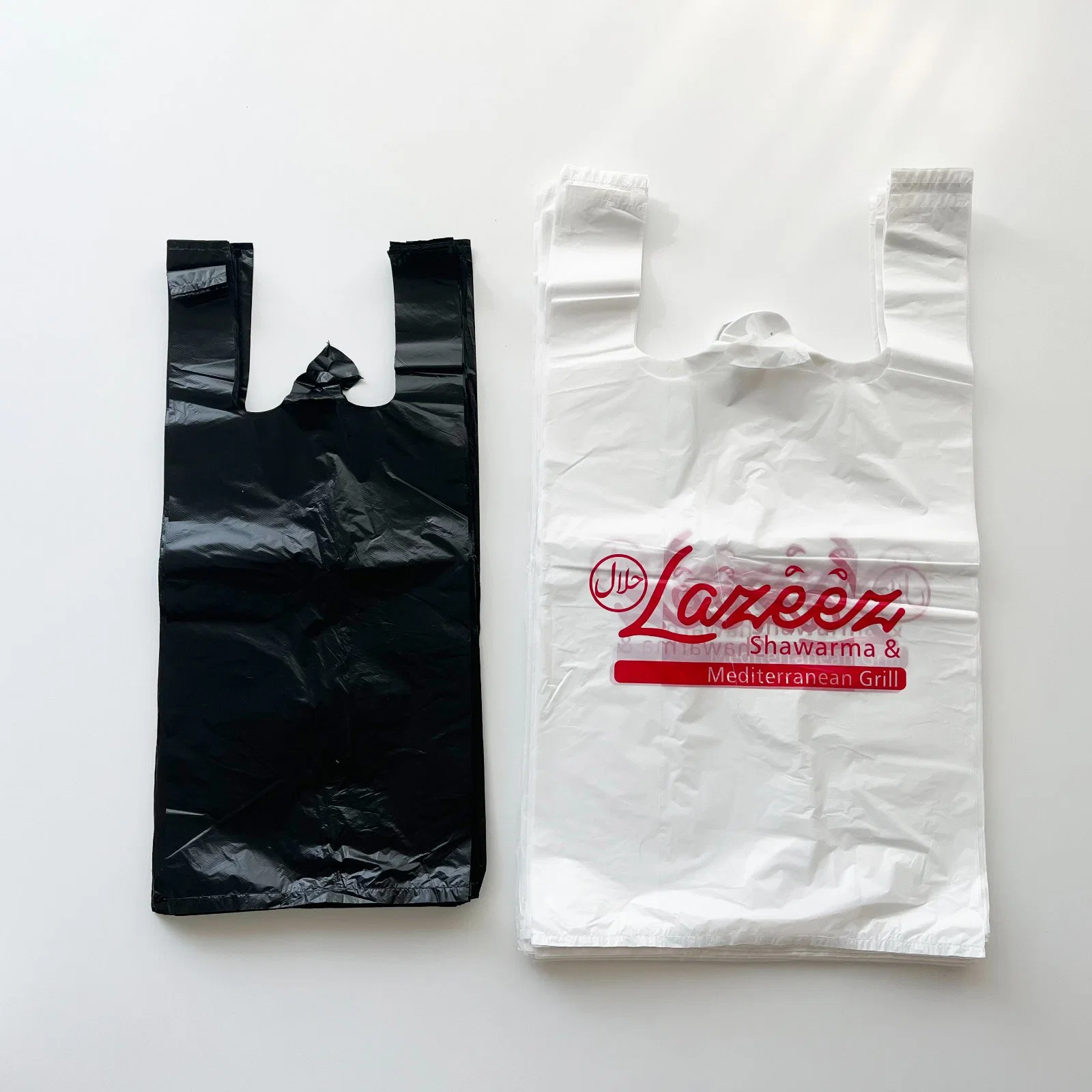 نمط مخصص لوني، حقيبة مهملات بلاستيكية سهلة الاستخدام ومخصصة للملفوف