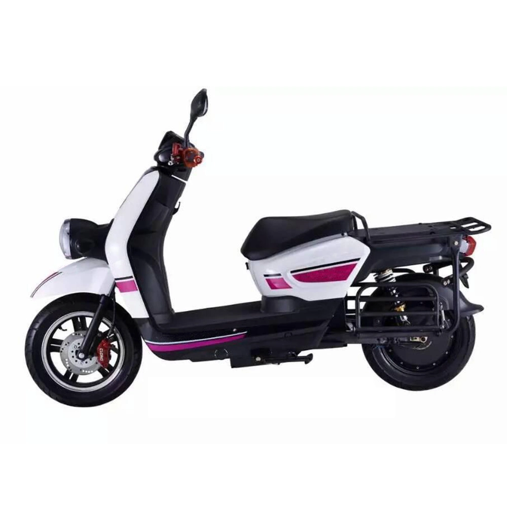 1500W72V Erwachsene Silikon-Batterie elektrisches Dirt Bike, elektrisches Pedal Motorrad Elektro-Delivery-Scooter mit Windschutz (EM-024)