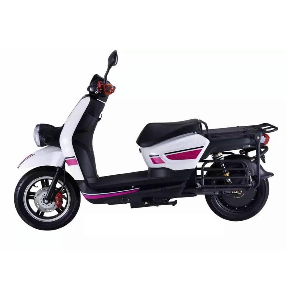 Moto de silicone elétrica para baterias de silicone 1500W72V para adultos, scooter de entrega elétrica com pedais elétricos e para-brisas (EM-024)