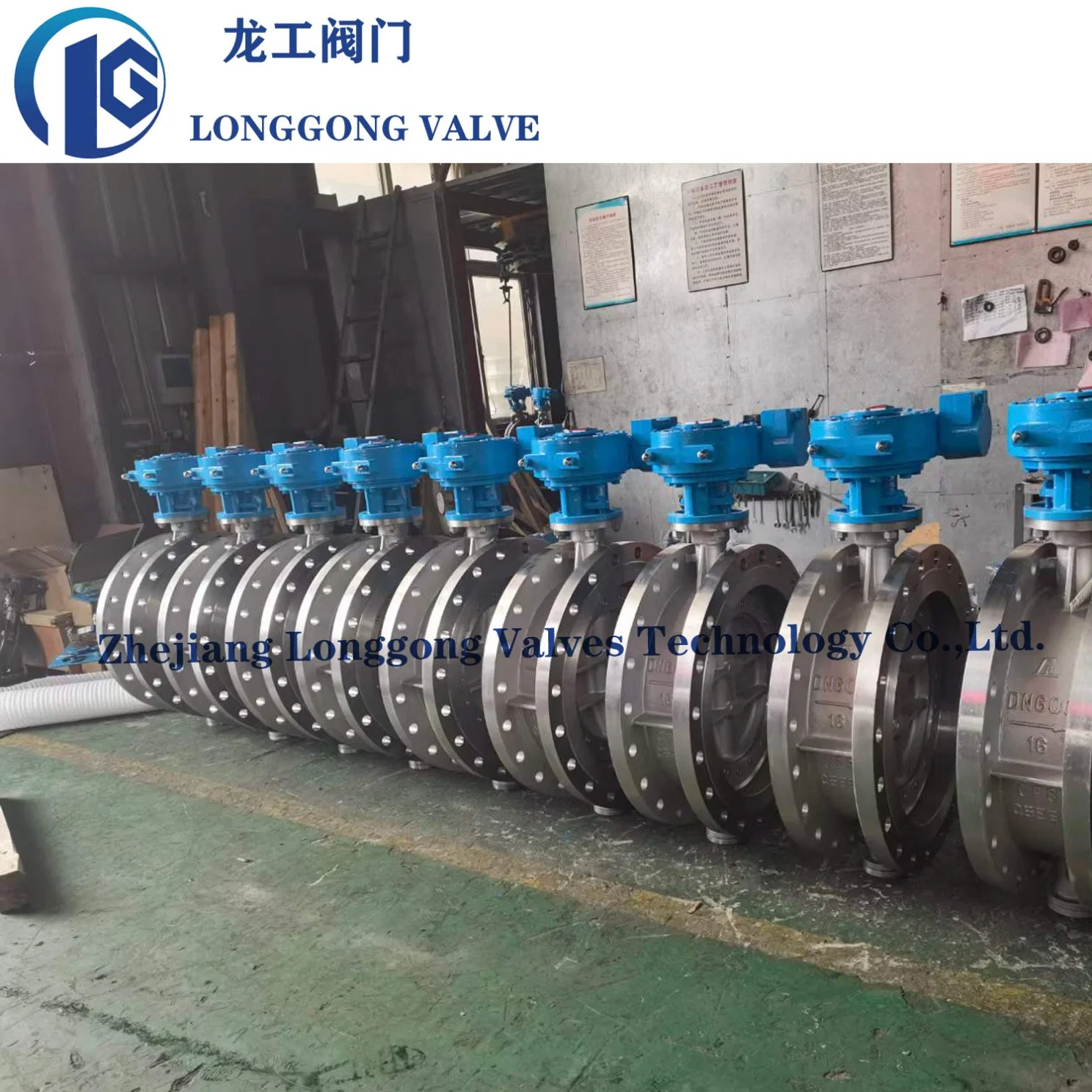 Pneumatic/Electric/Gear/Lever Operated Flange Wafer Type Cast Steel Stainless Steel Cast Iron Buttefly Valves EPDM Metal Seat Pn16 Class 150