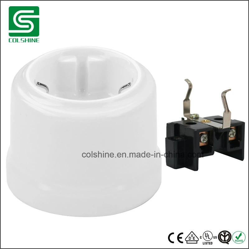 16A 250V One Way Retro Ceramic Switch for Russia